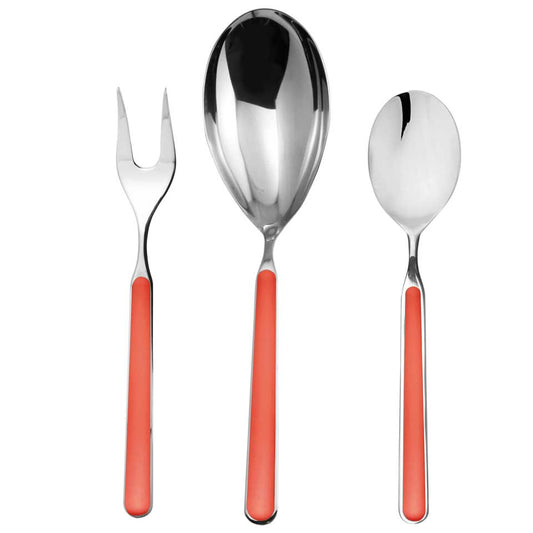 Serving Set 3 Pieces New Coral