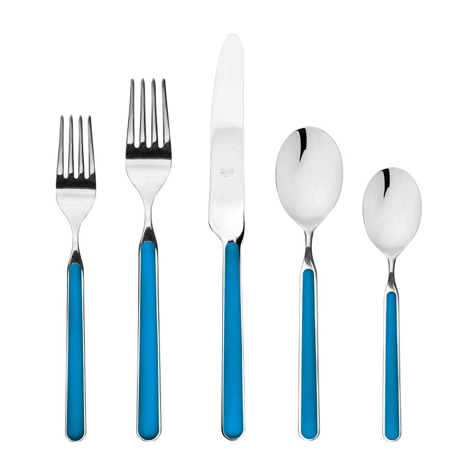 Cutlery Set 20 Pcs Electric Blue
