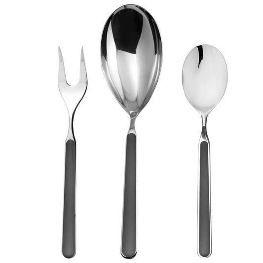 Serving Set 3 Pieces Black