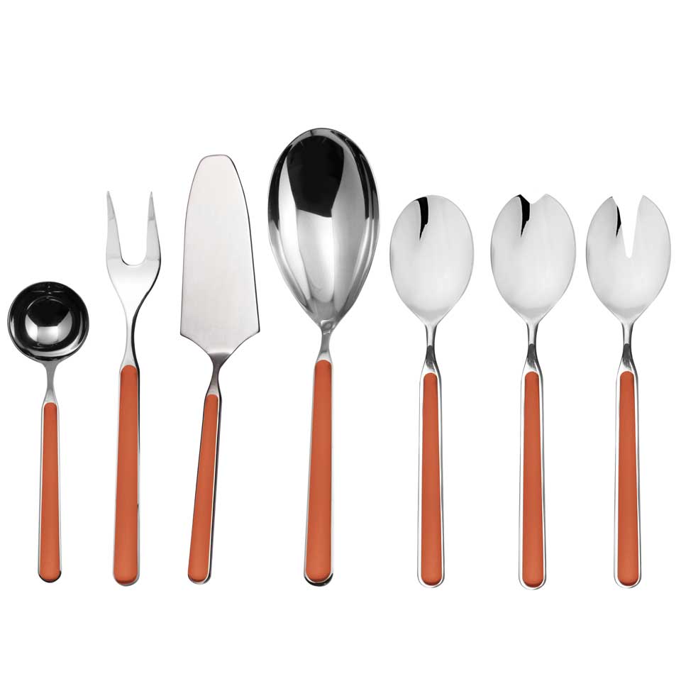 Full Serving Set 7 Pieces Rust