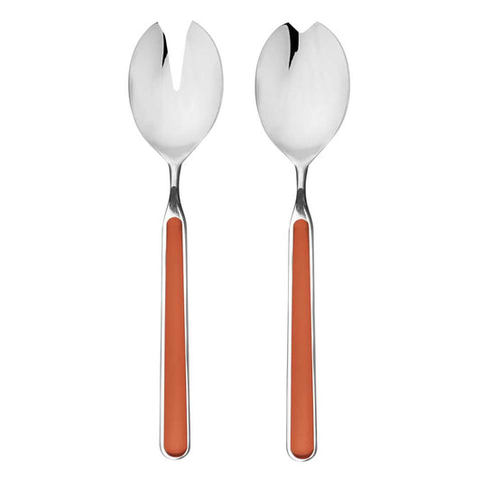 Salad Set 2 Pcs Rust