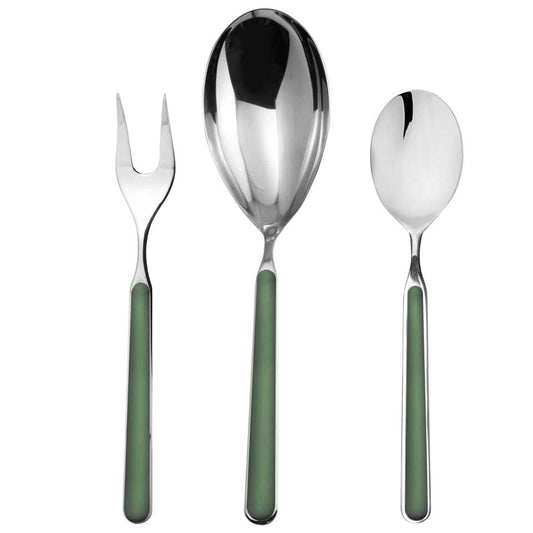 Serving Set 3 Pieces Green