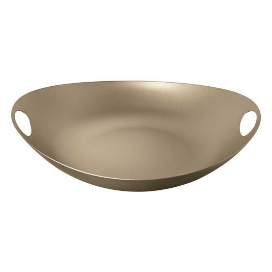 Nettuno Center Piece 16"X14.5" Materic Champagne