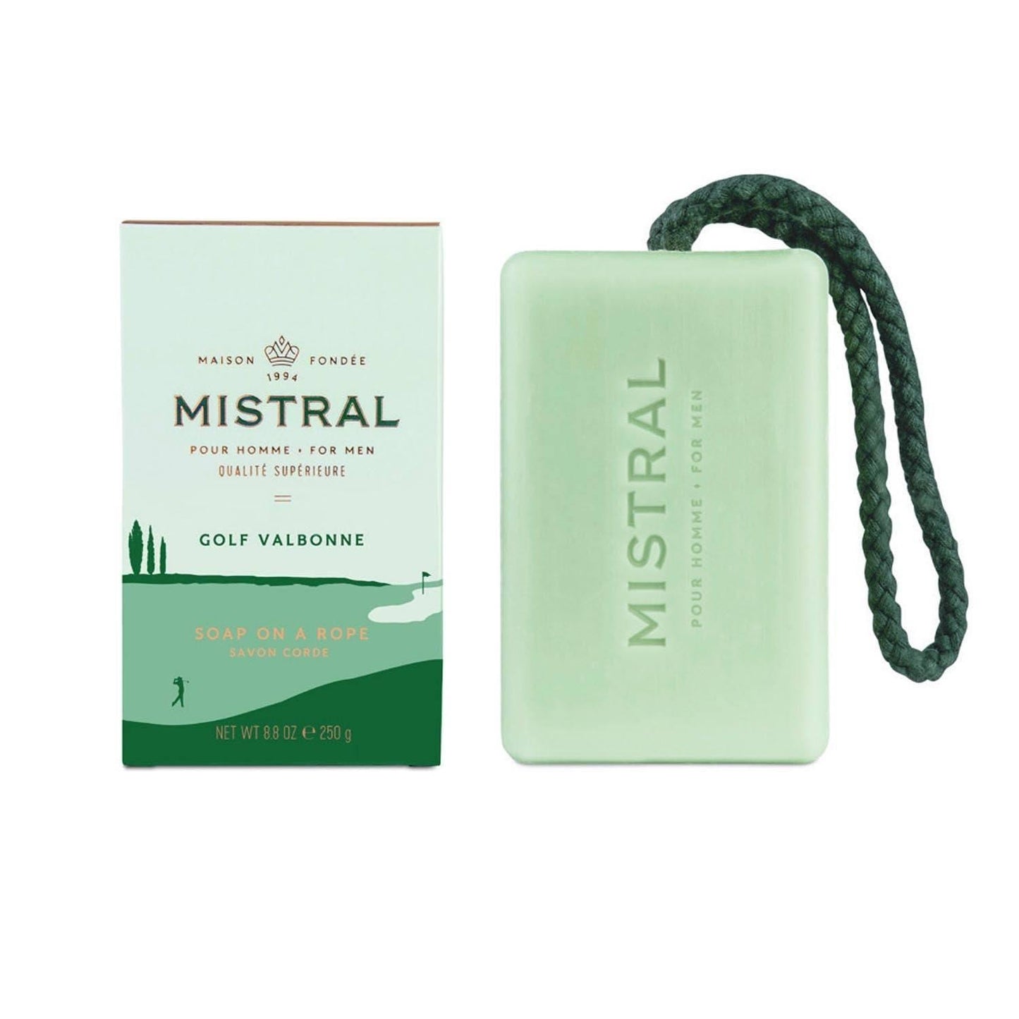 Mistral Men''s Golf Valbonne Bar Soap Rope