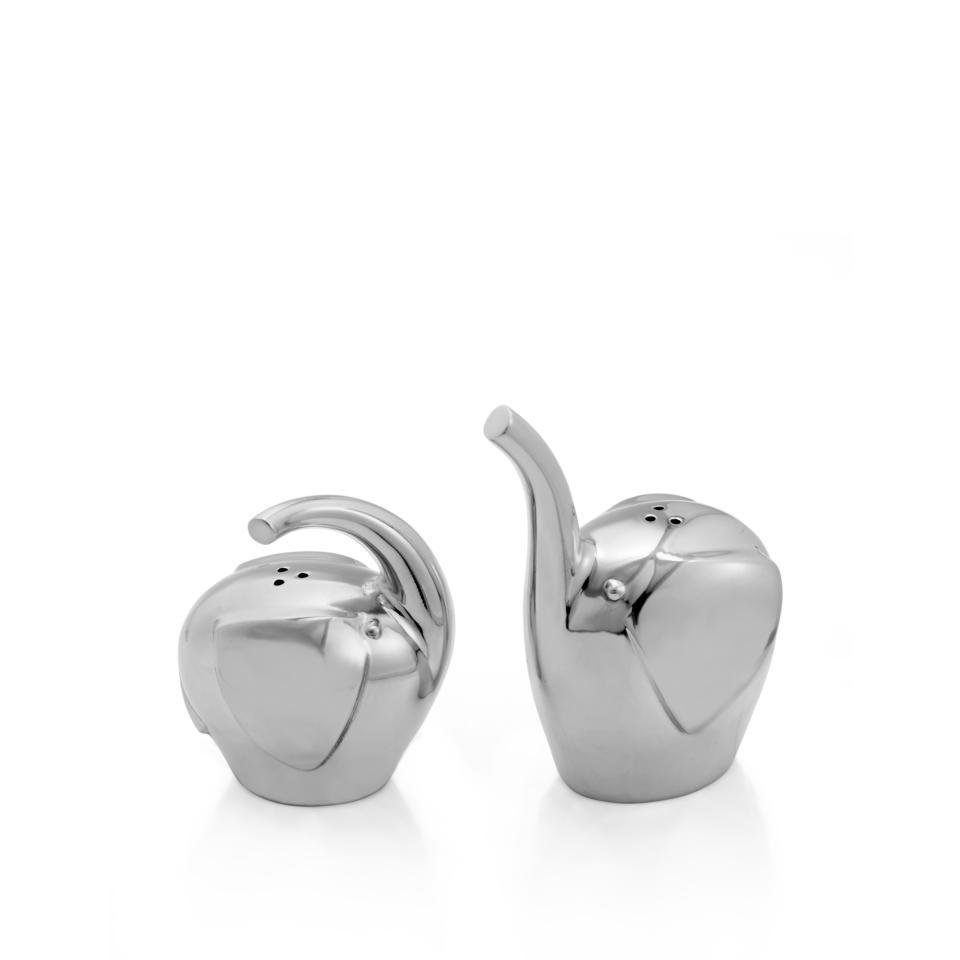 Savanna Elephant Salt & Pepper Shakers