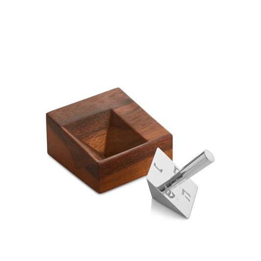 Geo Dreidel with Stand
