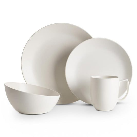 Orbit 4 Piece Place Setting Starry White