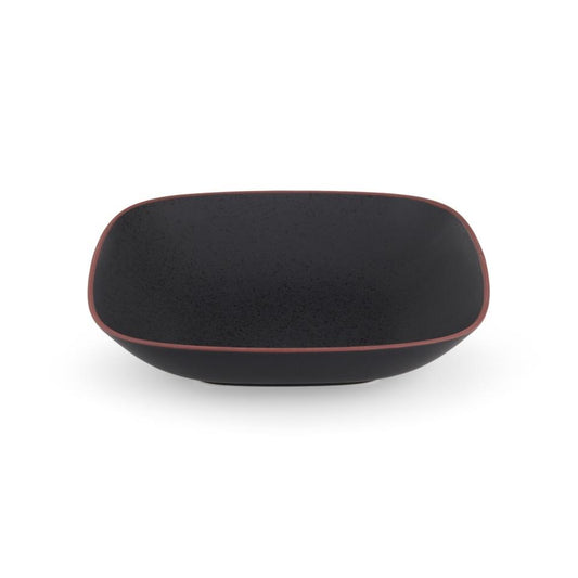 Soft Square Serving Bowl Onyx