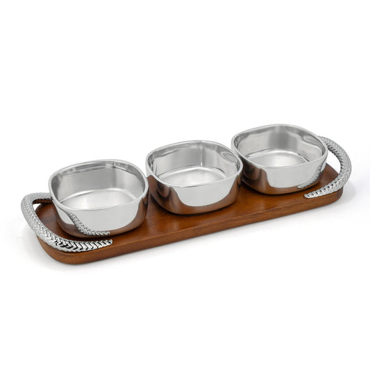 Braid Condiment Trio