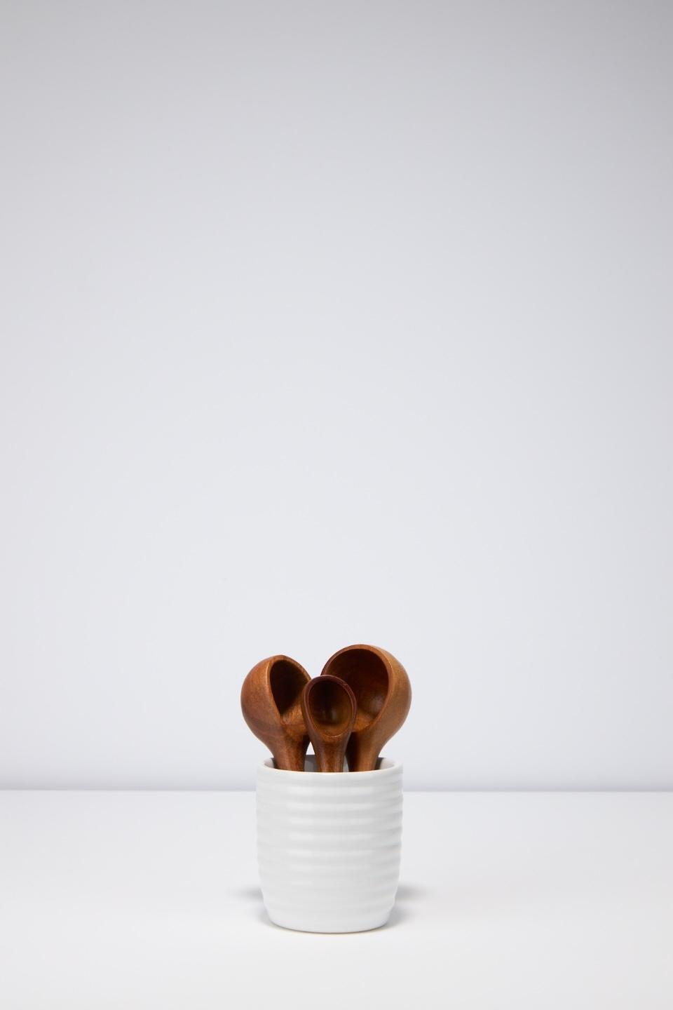 Measuring Spoons with Canister (2tbsp, 1tbsp, 1/2 tbsp)