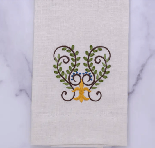 Medici Scroll, Cream (Multi)