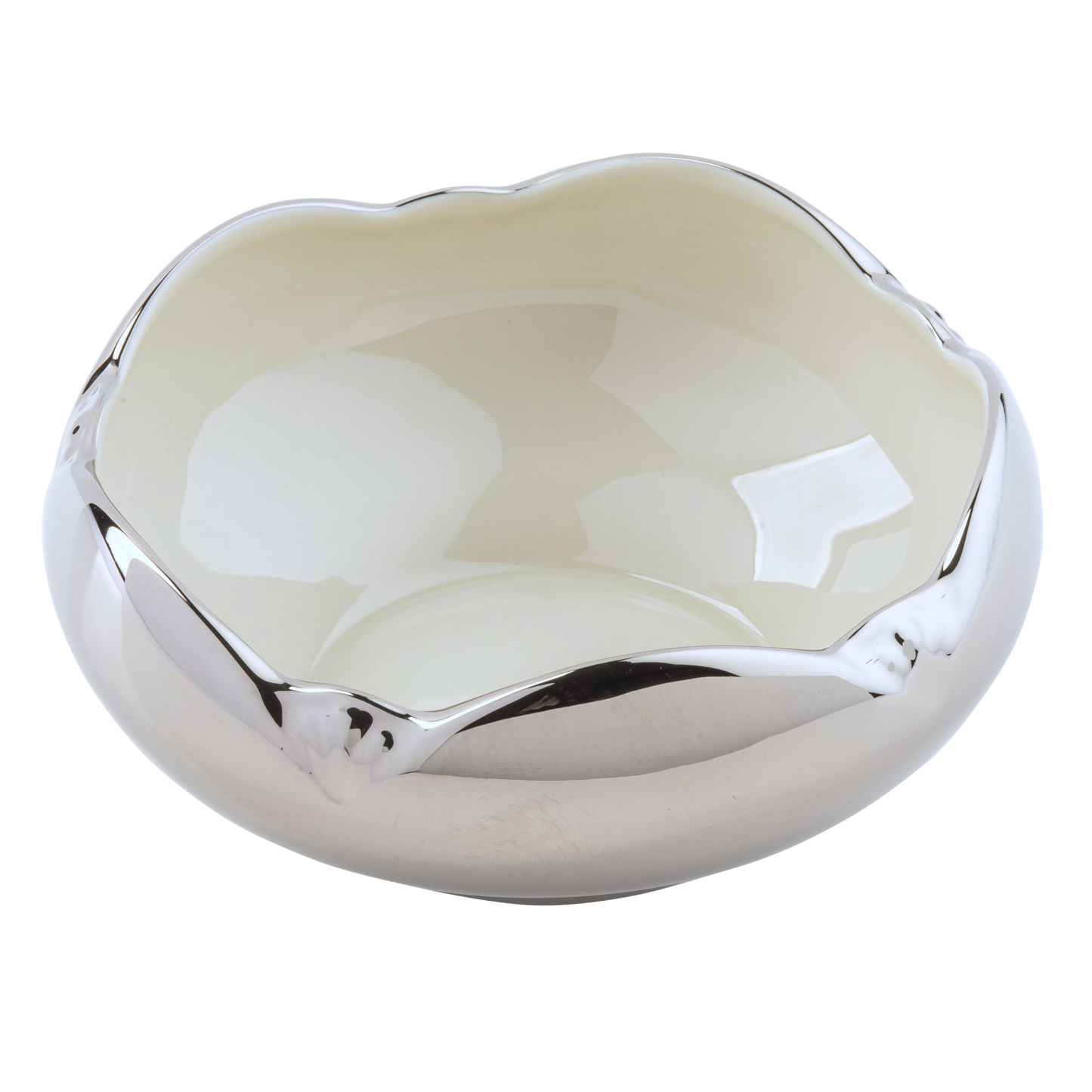 Platinum Tulip Bowl