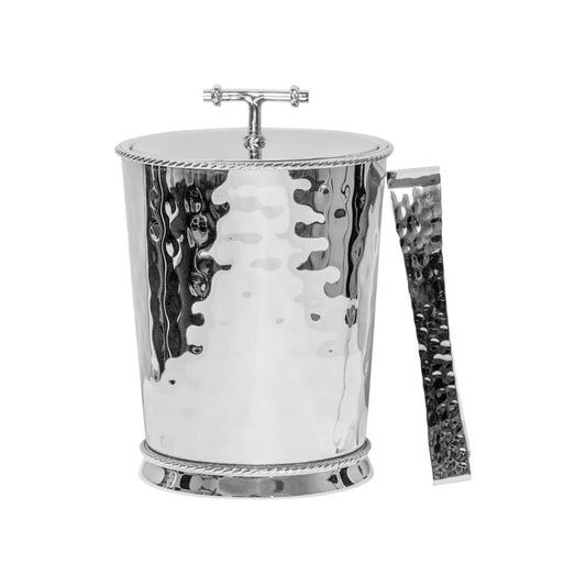 Ice Bucket with Lid and Tongs