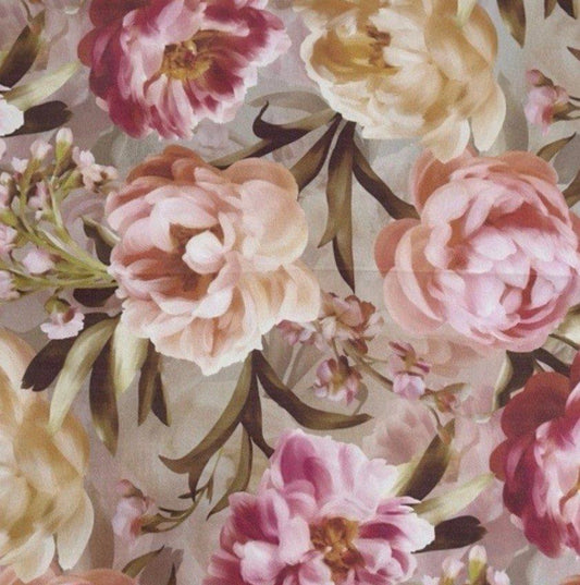 Italian Cotton, Floral Fantasy