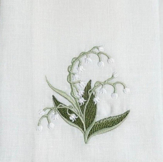 Lily of the Valley Large Napkin