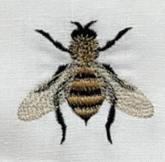 Honey Bee, White (Gold Multi)