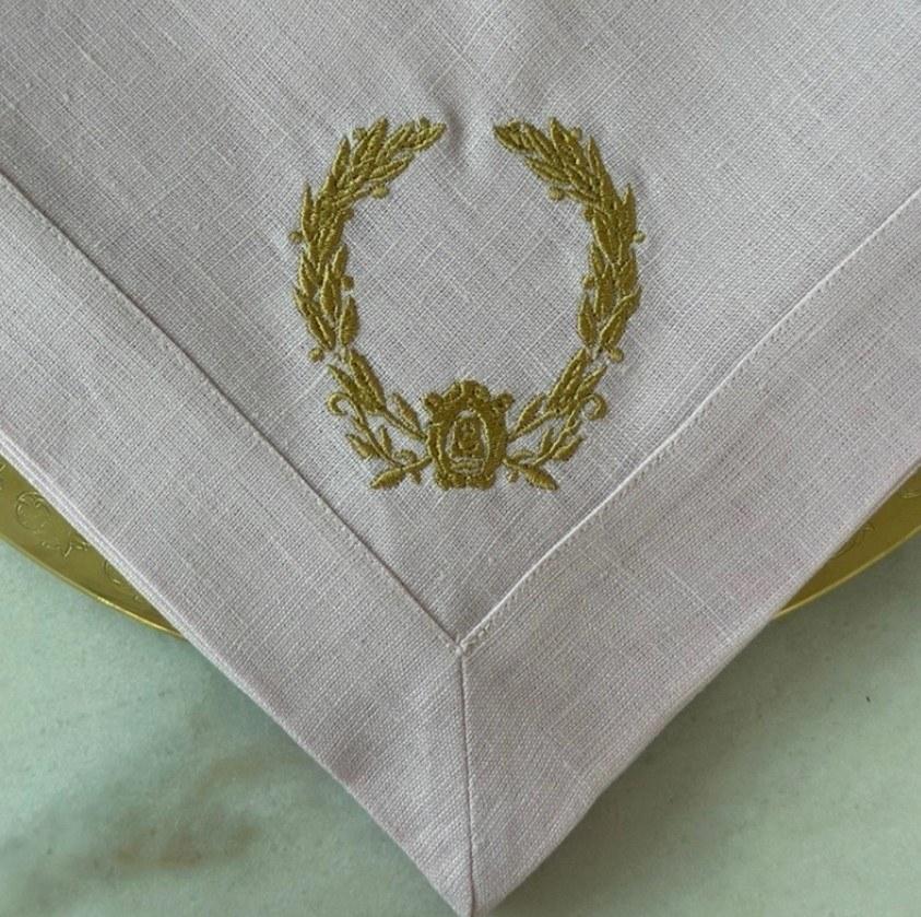 Laurel Wreath Large Napkin
