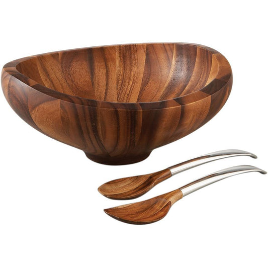 Salad Bowl With Servers