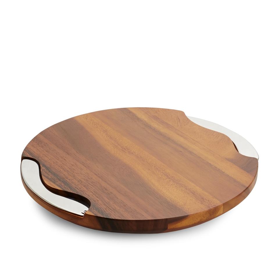 Tray-Cheese Block With Knife & Spreader