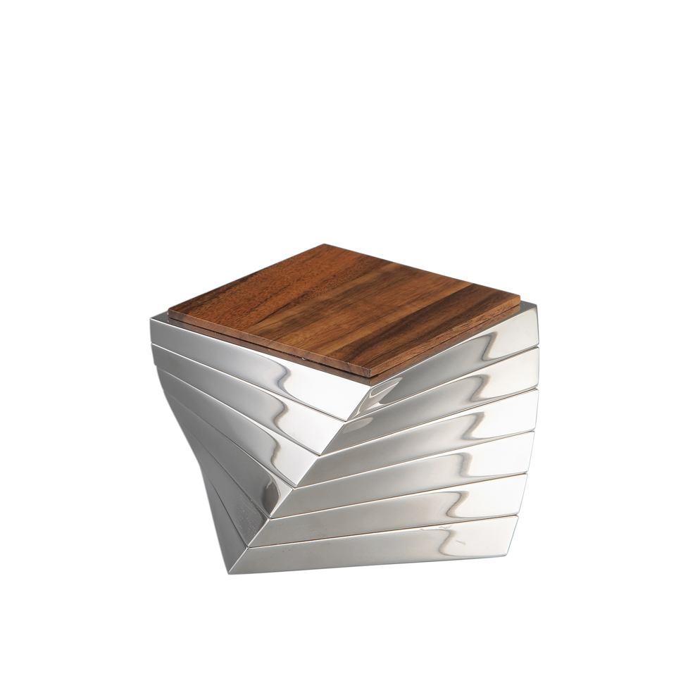 Barware-Twist Coaster Set Of 6