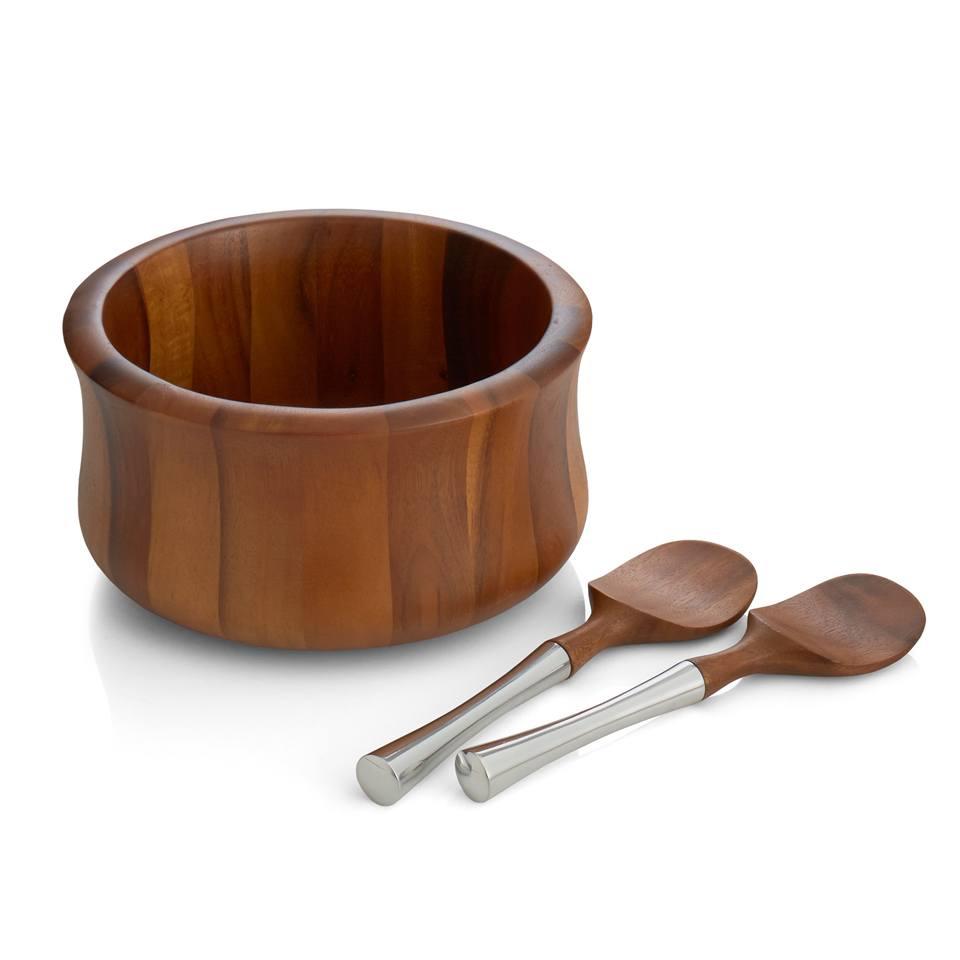 Salad Bowl With Servers