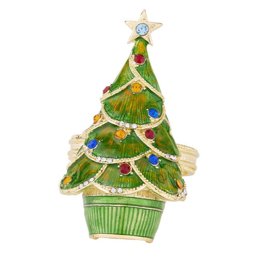 Christmas Tree Napkin Ring (Set of 4)