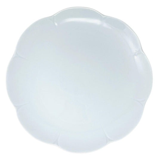 Round flat platter