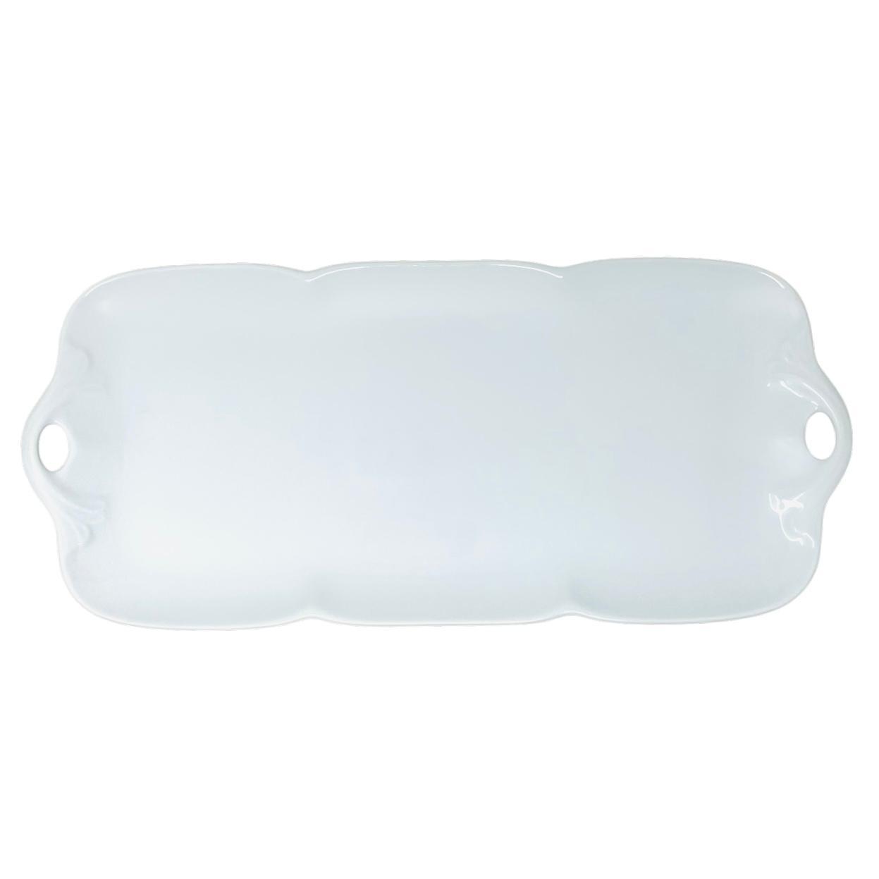 Rectangular cake platter