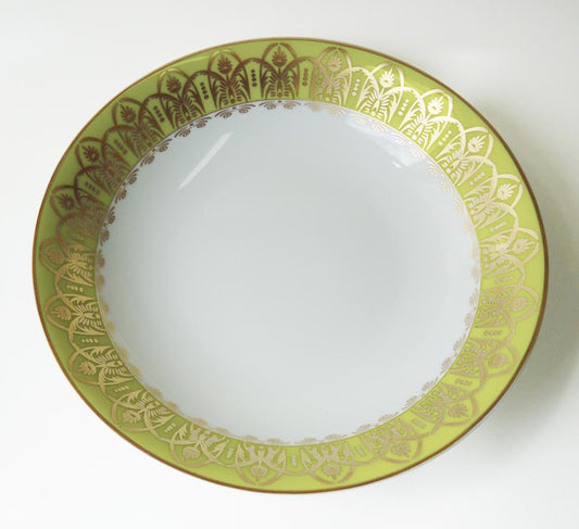 Round deep platter