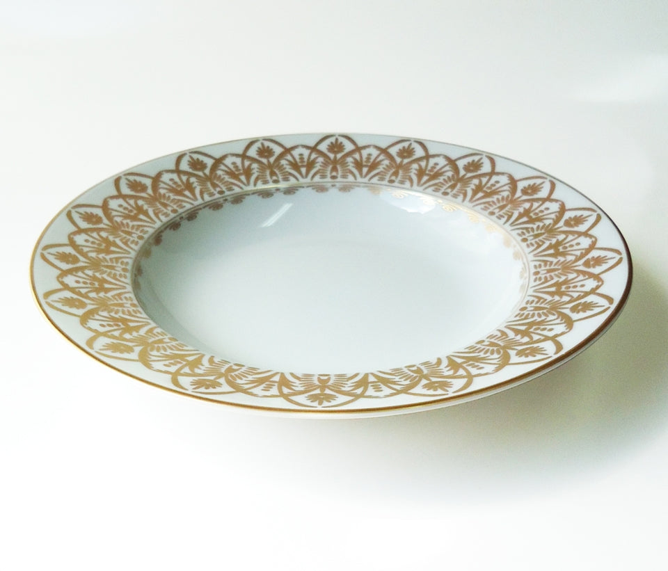 Rim soup plate