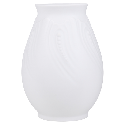 Unglazed tall vase