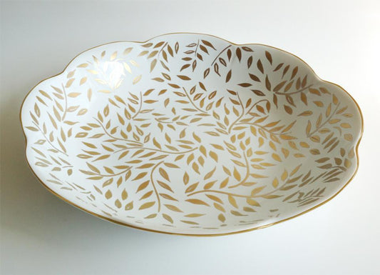 Round deep platter