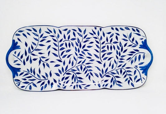 Rectangular cake platter