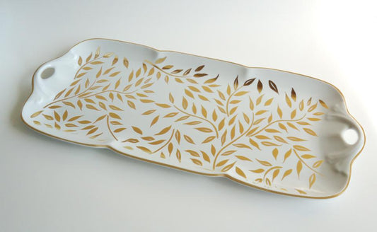 Rectangular cake platter
