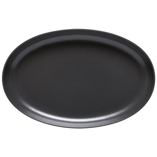 Oval Platter 16", Seed grey