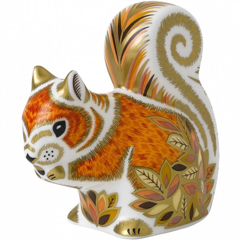 Autumn Squirrel Paperweight