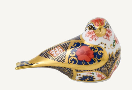 Old Imari Solid Gold Band Goldfinch