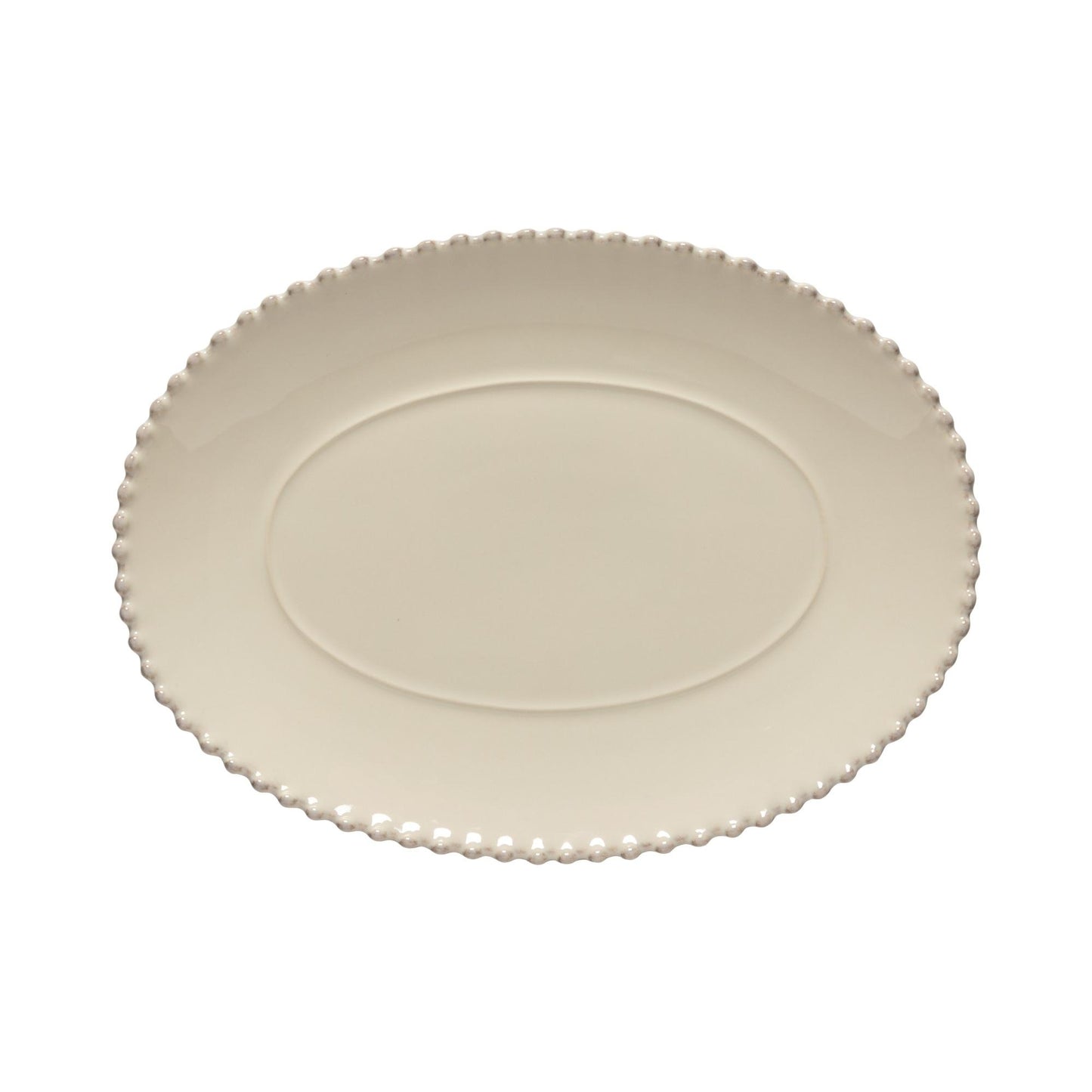 Oval platter, Cream