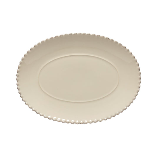 Oval platter, Cream