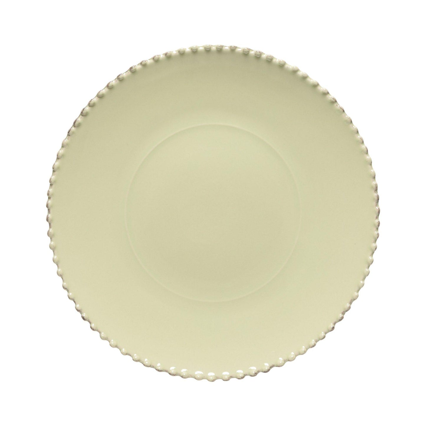 Charger plate/platter, Lily green
