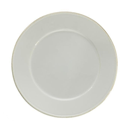Round Charger Plate/Platter 13", Cloud white