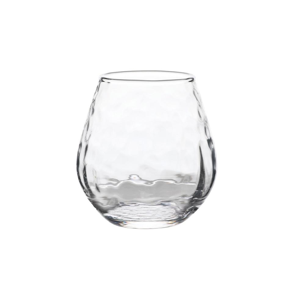 Stemless Red Wine Glass
