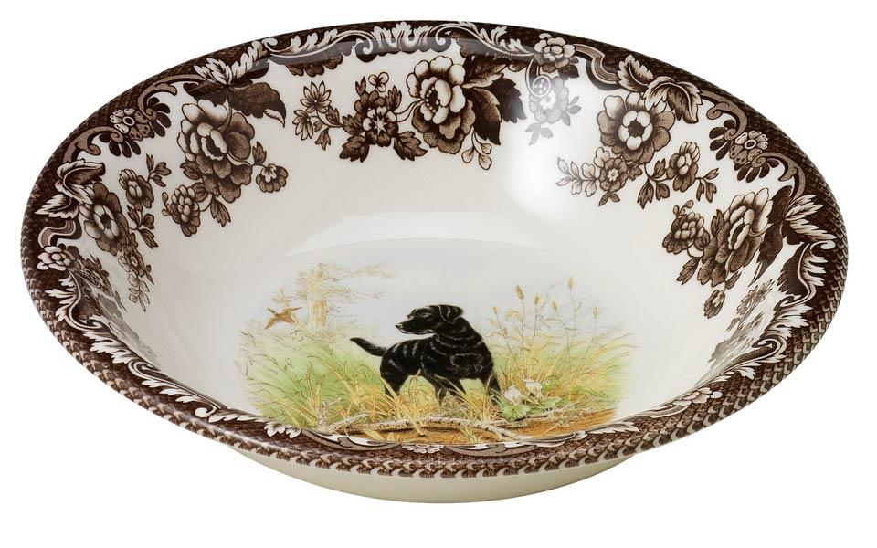 Black Labrador Retriever Ascot Cereal Bowl
