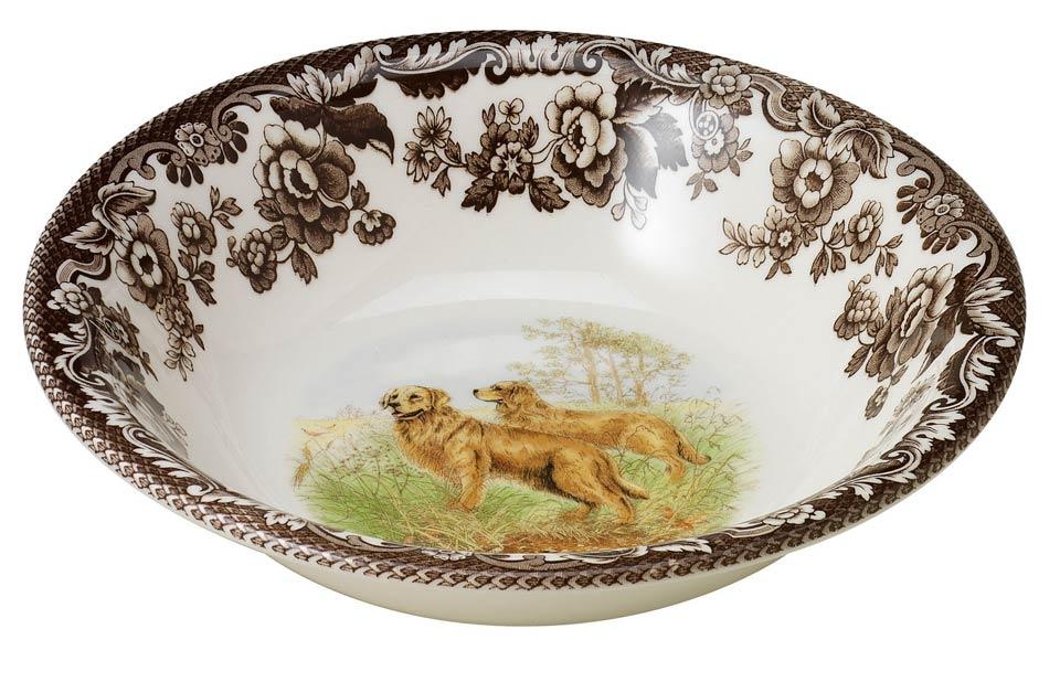 Golden Retriever Ascot Cereal Bowl