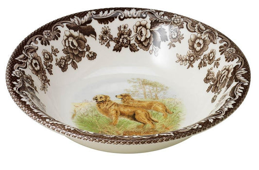 Golden Retriever Ascot Cereal Bowl
