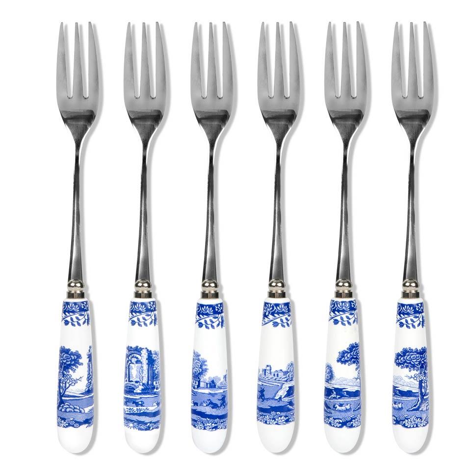 Set of 6 Pastry Forks