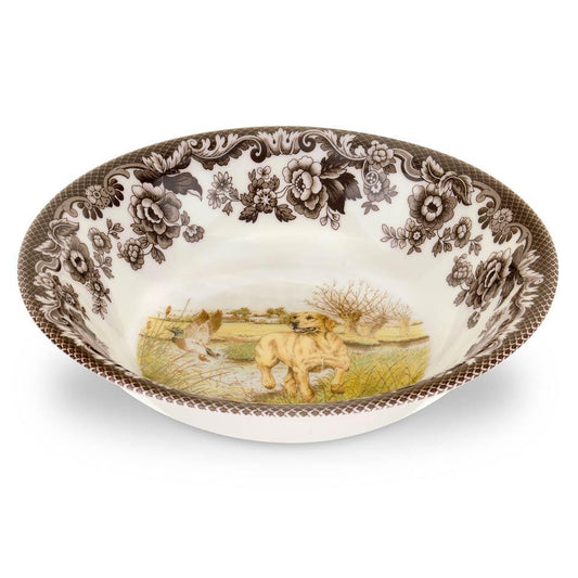 Yellow Labrador Retriever Ascot Cereal Bowl