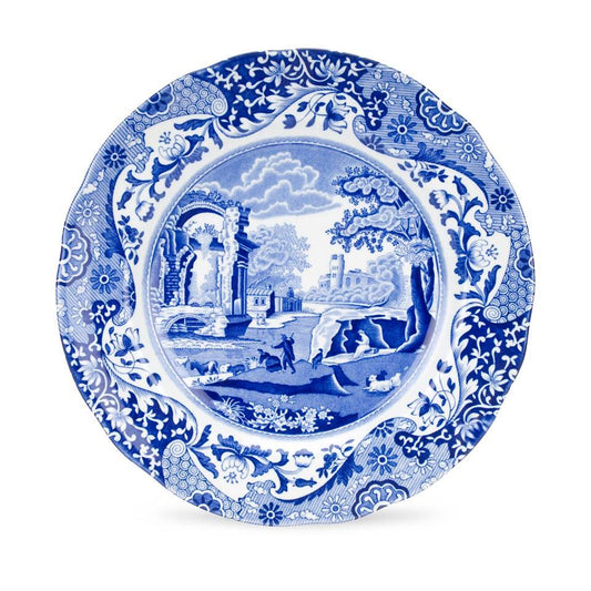 Blue Italian LUNCHEON PLATE 9"