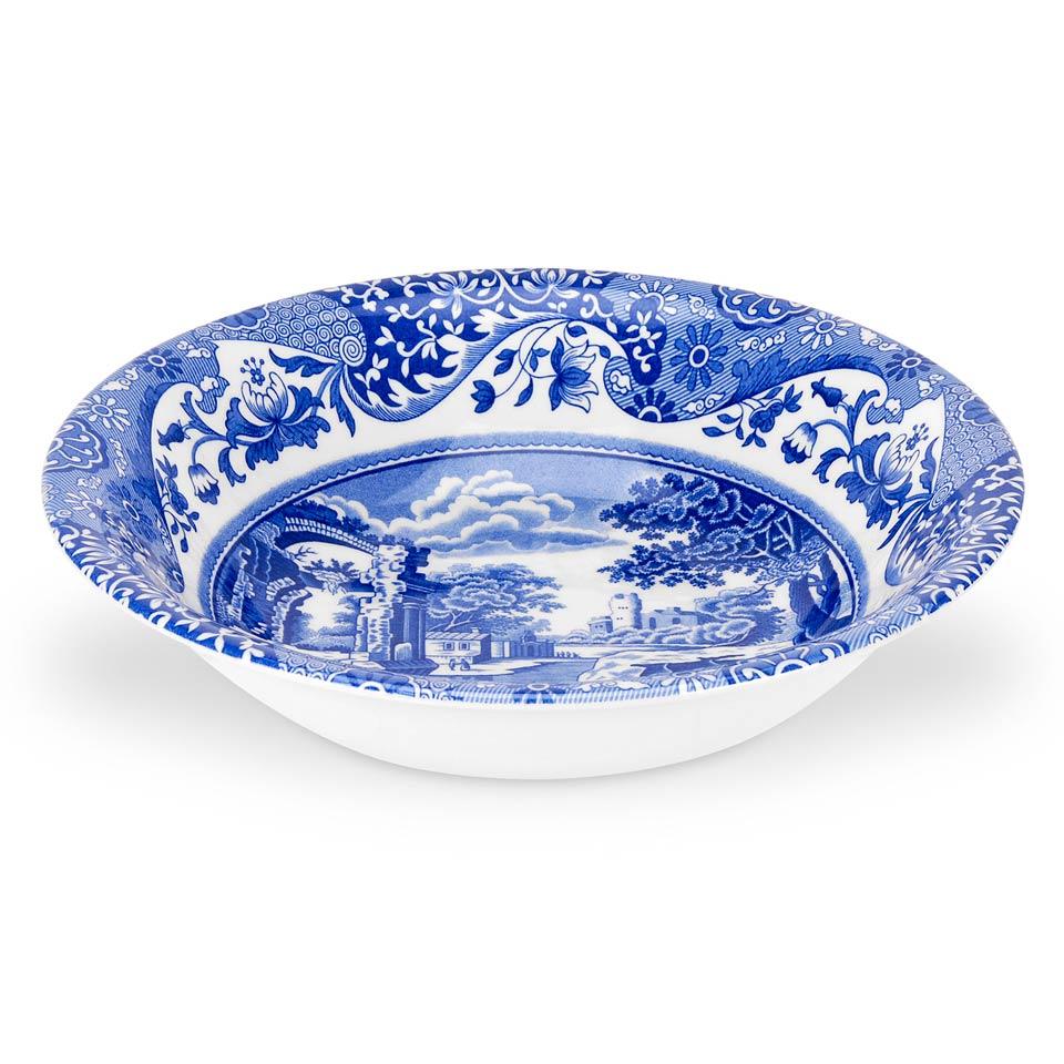 Blue Italian ASCOT CEREAL BOWL 8"