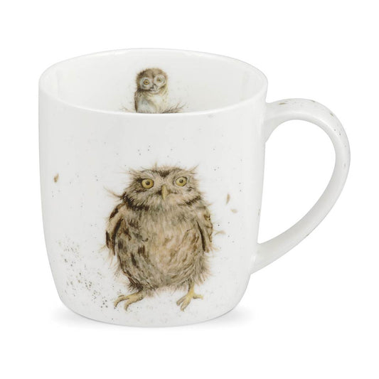 Single What a Hoot (Owl) Fine Bone China Mug
